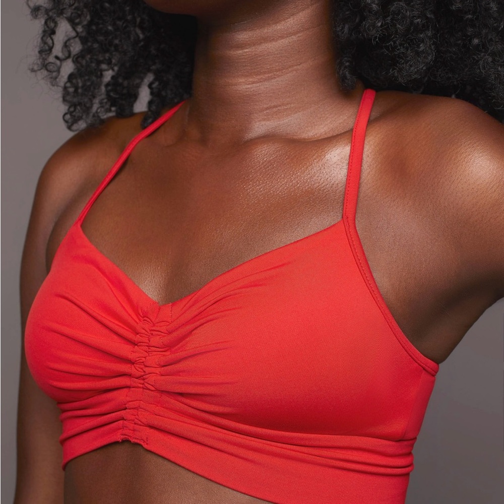 New Michi Red Palma Longline Bra Sz M